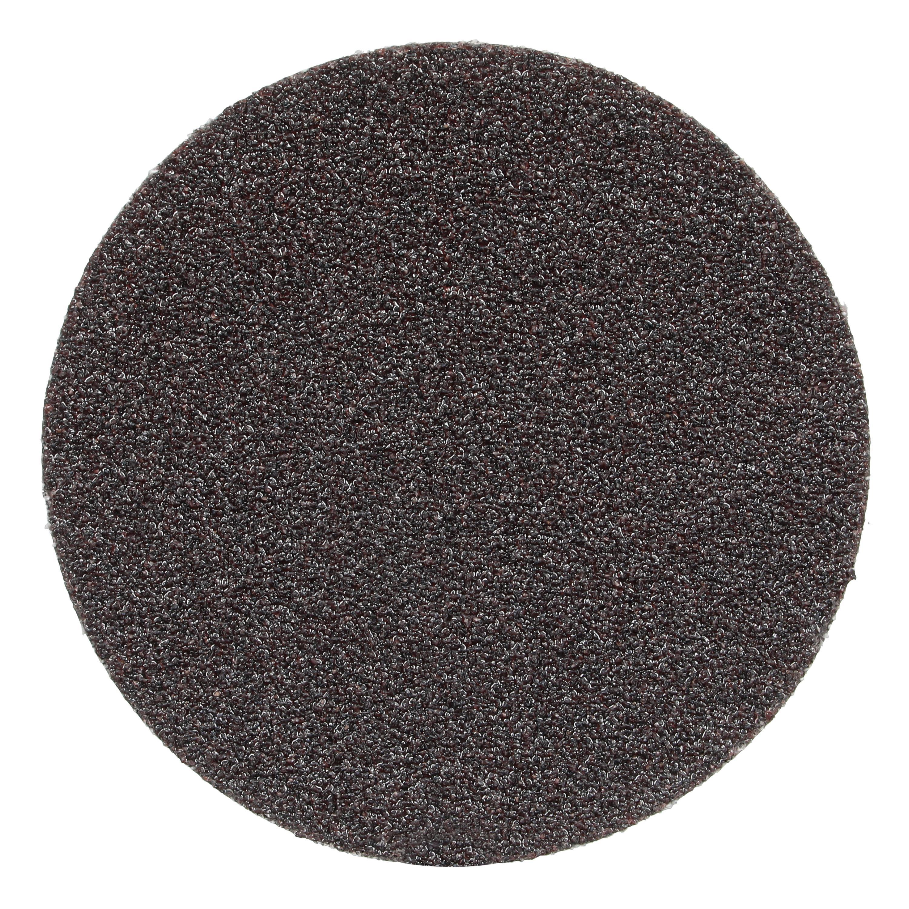 Roloc 7000045097 Abrasive Disc, 1-1/2 in Dia Disc, 60 Grit, Medium Grade, Aluminum Oxide Abrasive, Type TR Attachment - Coated Abrasive Quick-Change Discs